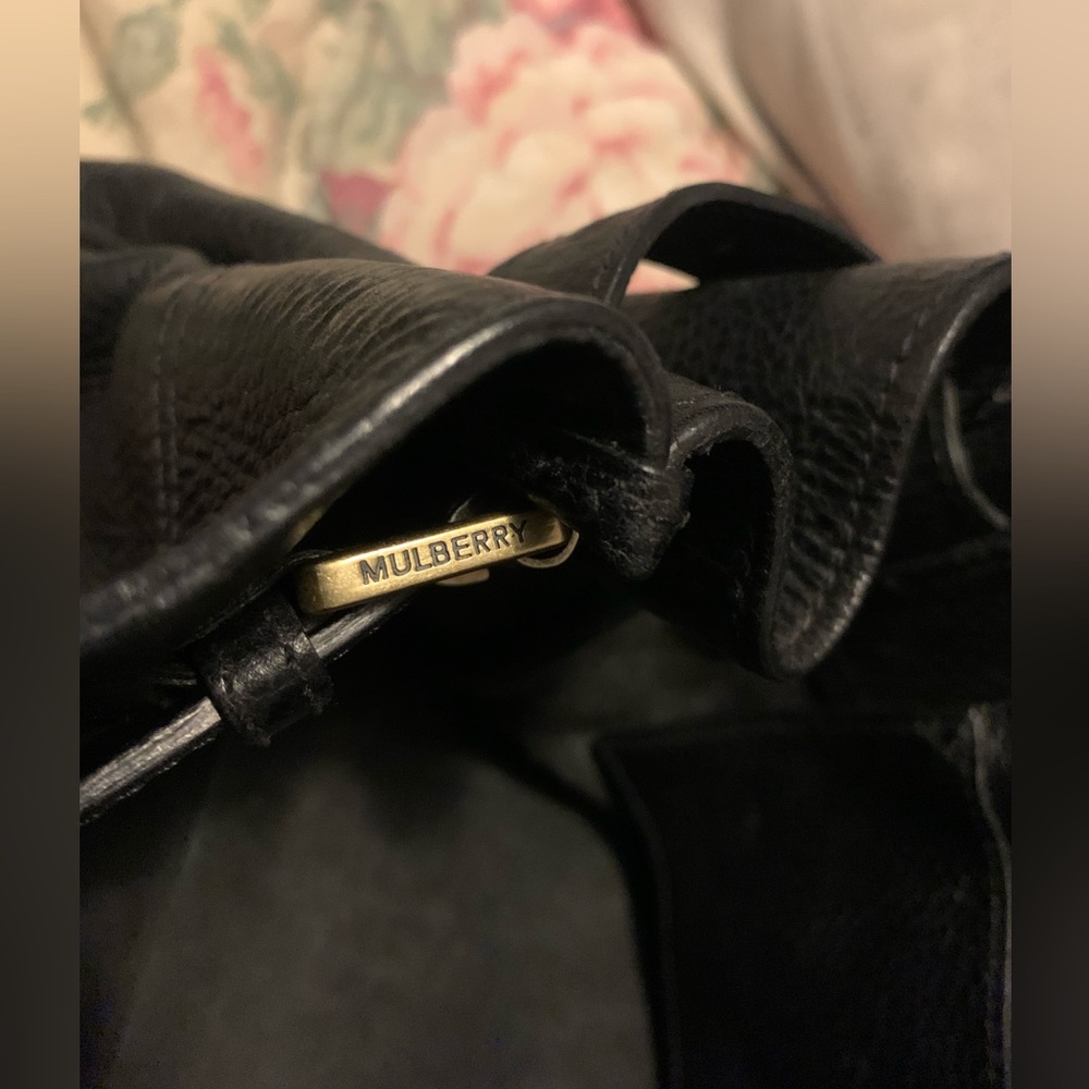 ✨💥⚡️ Mulberry Black Pebbled Leather Bayswater Satchel - Picture 6 of 16